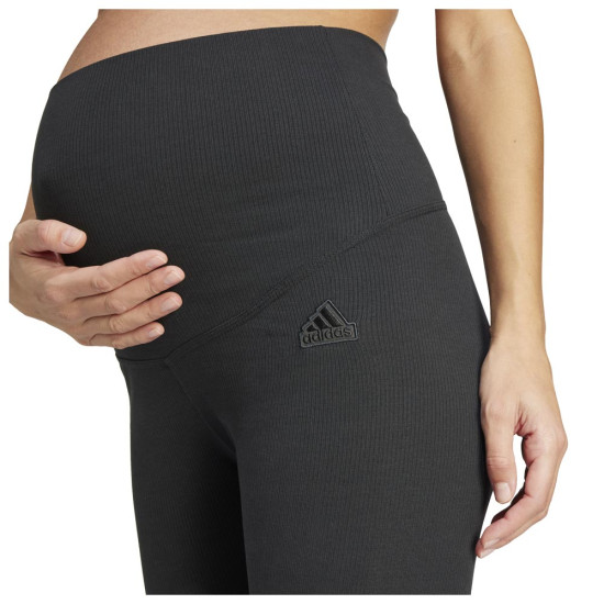 Adidas Γυναικείο κολάν Ribbed High-Waist 7/8 Leggings (Maternity) Adidas Γυναικείο κολάν Ribbed High-Waist 7/8 Leggings (Maternity)